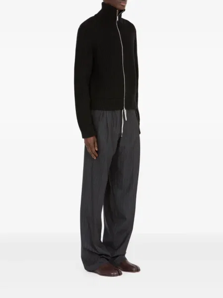Cardigan Maison Margiela de lână negru