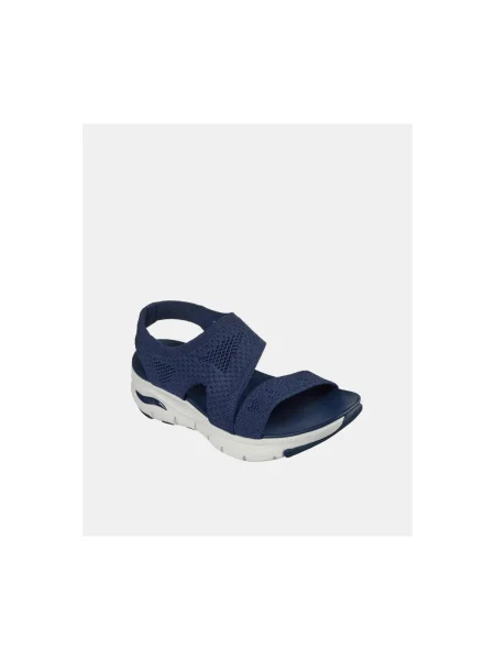 Sandále Skechers modrá