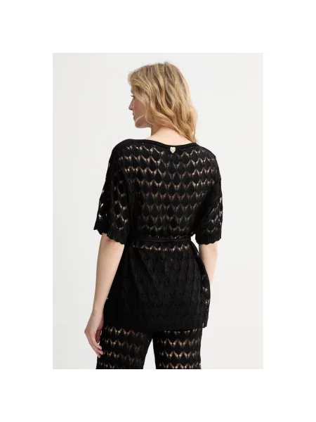 Twinset t-shirt plażowy czarna