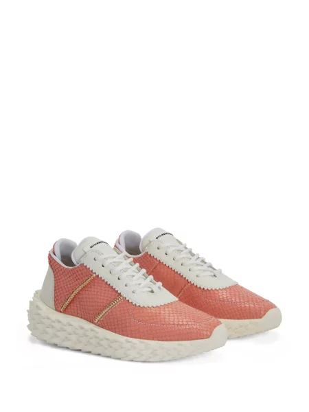 Raštuotos sportbačiai Giuseppe Zanotti Urchin oranžinė