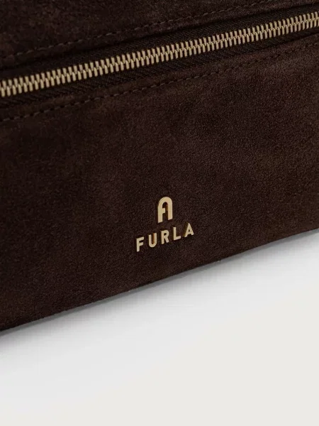 Furla сумка крос-боді замшева Camelia Micro