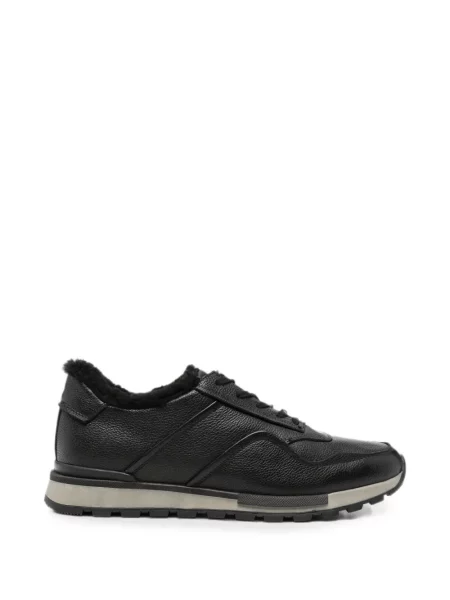 Sneakerși Sergio Moretti Firenze din piele negru