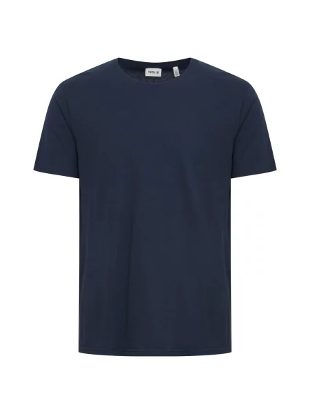 !Solid Tricou Rock închis albastru
