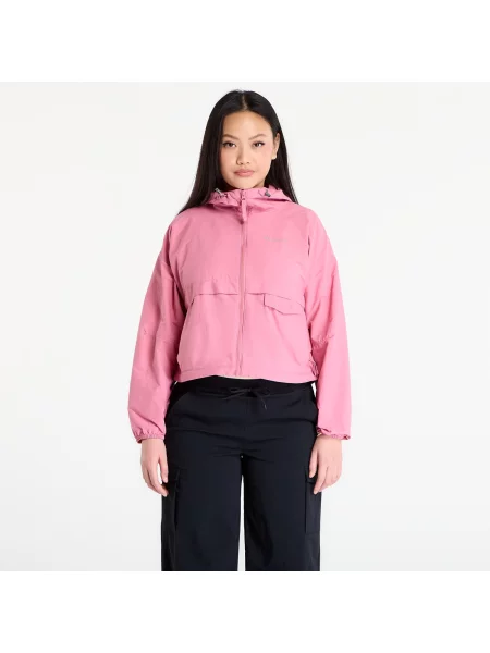 Wiatrówka Columbia z kapturem o krotszym kroju