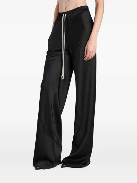 Pantaloni Rick Owens cu cordon negru