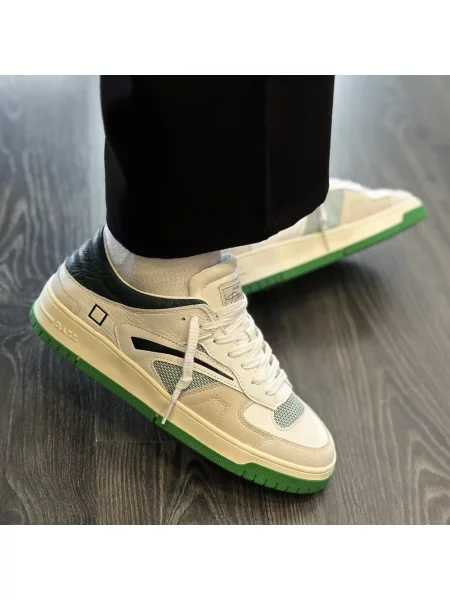 Sneakersy D.A.T.E. białe
