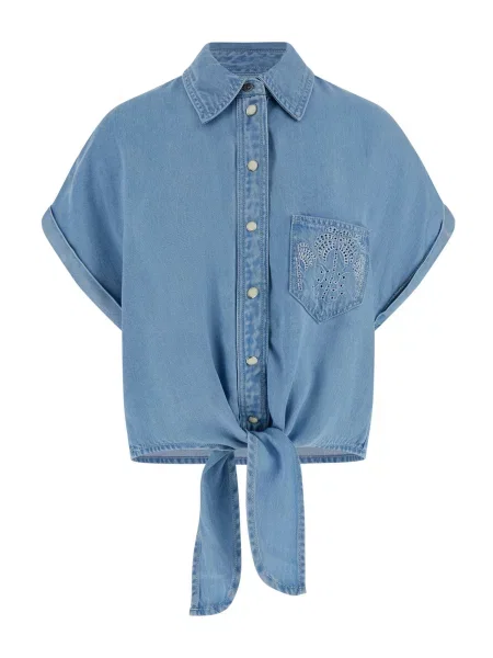 GUESS Bluza AMBRA moder denim