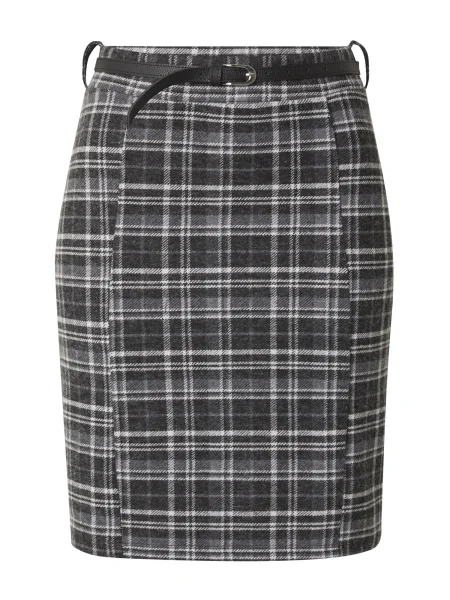 ABOUT YOU Fustă / metalic / închis gri