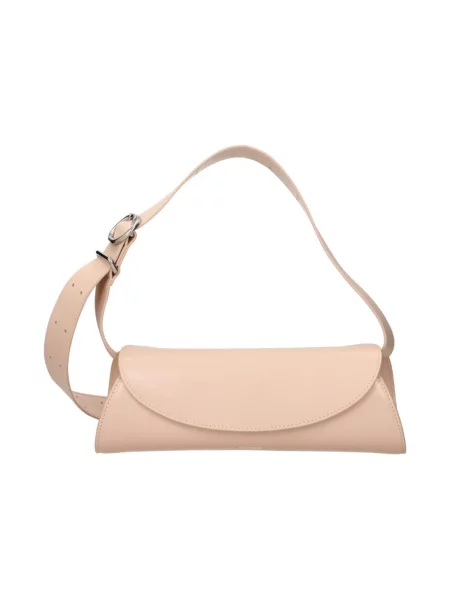 Torebka Jil Sander skórzana różowa