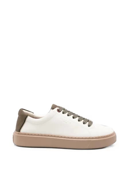Sneakerși Alexander Smith din piele alb