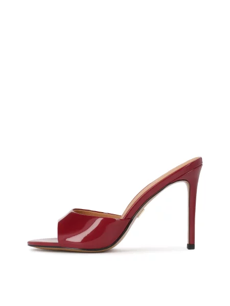 Kazar Saboți bordeaux roșu