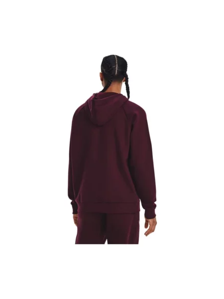 Bluza z kapturem Under Armour polarowa czerwona