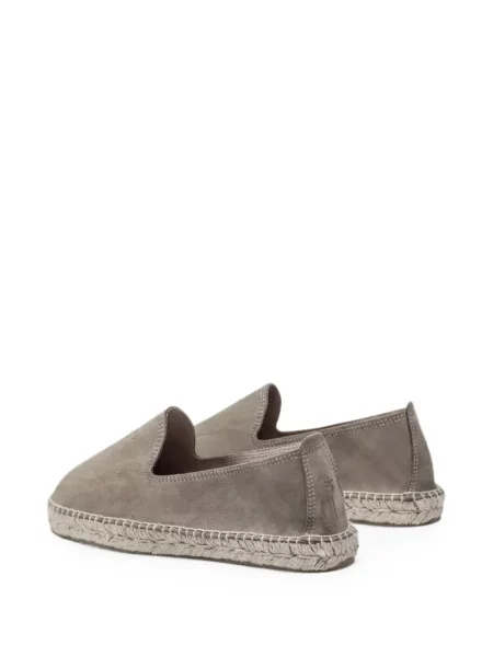Espadrile Manebi din piele gri