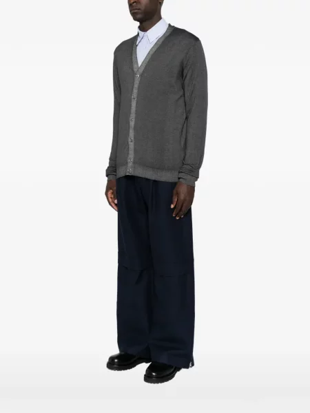 Вълнена жилетка Daniele Fiesoli сиво