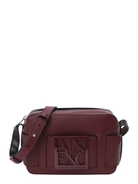 Crossbody torbica Armani Exchange črna
