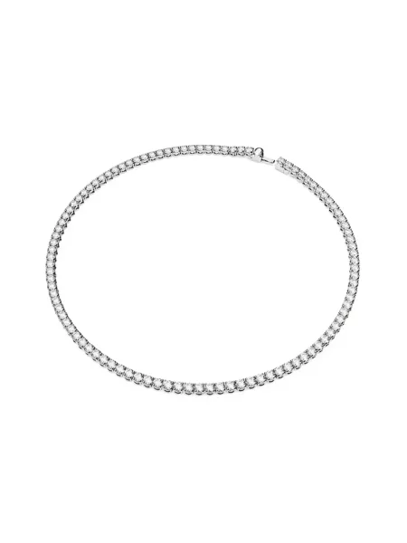 Naszyjnik Swarovski do tenisa biały