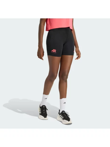 Krótkie legginsy adidas Runners czarne