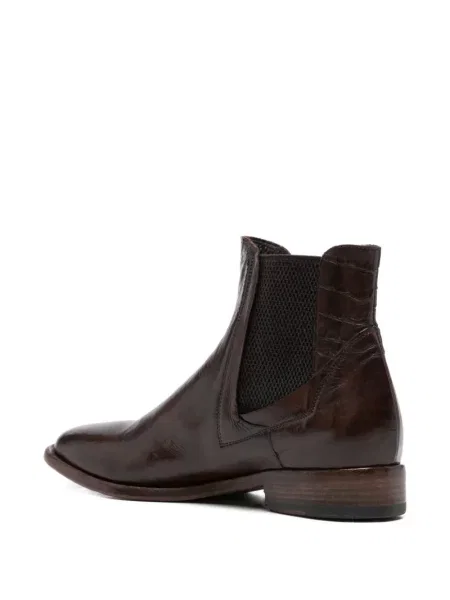 Botine chelsea King Tartufoli Shoes din piele maro