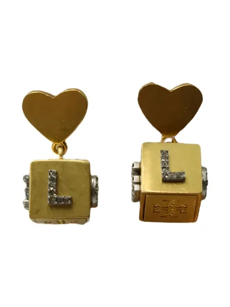 Обеци Tory Burch златисто