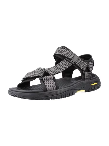 Sandále Skechers sivá