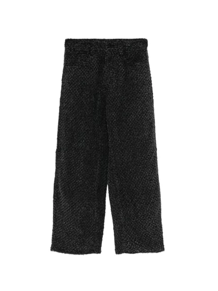 Pantaloni Melitta Baumeister tricotate negru