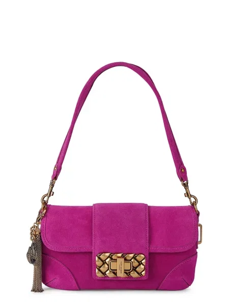 Kurt Geiger London torebka tote zamszowa Marylebone różowa