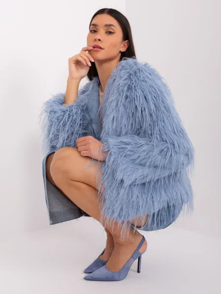 Kurtka Wool Fashion Italia szara