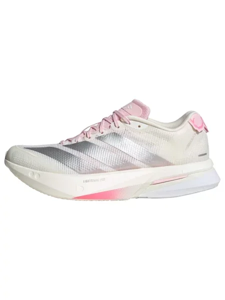 Tenisice za trčanje adidas adizero Boston 13 Écru bijela