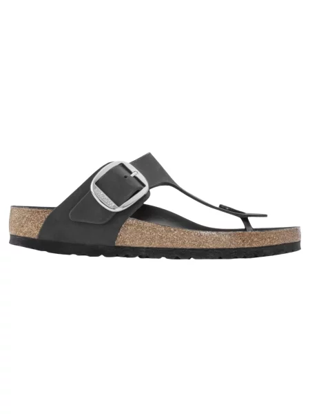 Birkenstock Japonki Gizeh Big Buckle czarny