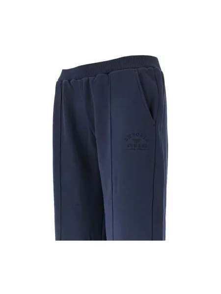 Spodnie dresowe Emporio Armani niebieskie