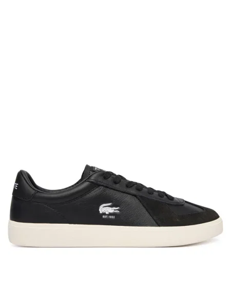 Кожени маратонки Lacoste BASESHOT PRO черно