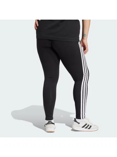 Legginsy Essentials Cotton Plus Size białe