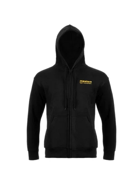Bluza Z Pełnym Zamkiem Błyskawicznym czarna