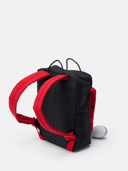 NIKE Rucsac sport Boxy roșu / negru alb