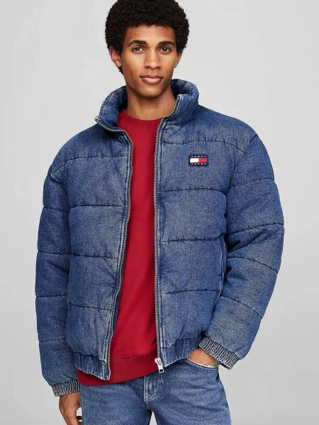 Джинсова куртка Tommy Jeans синя