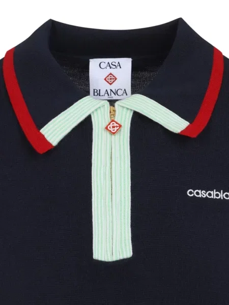 Pólóing Casablanca autogrammal kék