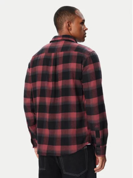 Quiksilver Srajca Motherfly Plaid Bordo rdeča