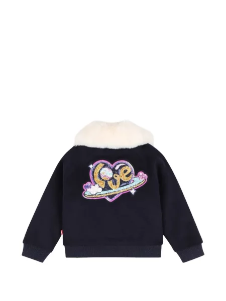 Kurtka bomber dziecięcy Billieblush niebieski