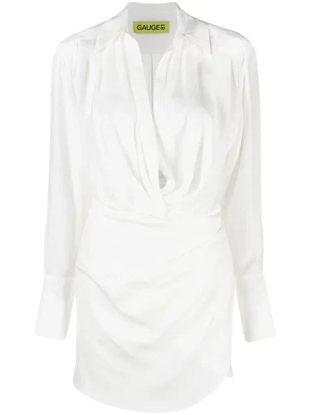 Rochie tip cămașă Gauge81 de mătase