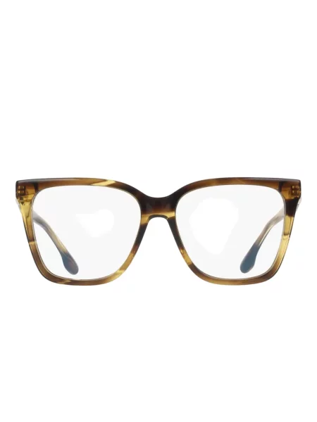 Ochelari de soare Victoria Beckham cu dungi verde