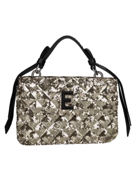 Torebka skórzana Ermanno Scervino skórzana żółta