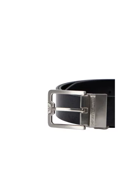 Pasek Emporio Armani czarny