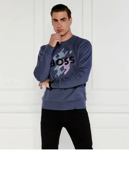 BOSS BLACK Hanorac C-Soleri negru