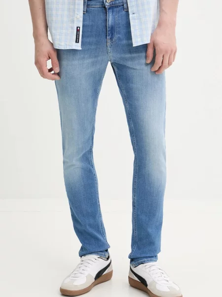 Дънки Tommy Jeans синьо