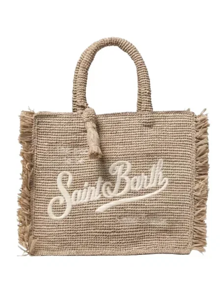 Geantă shopper Mc2 Saint Barth cu franjuri