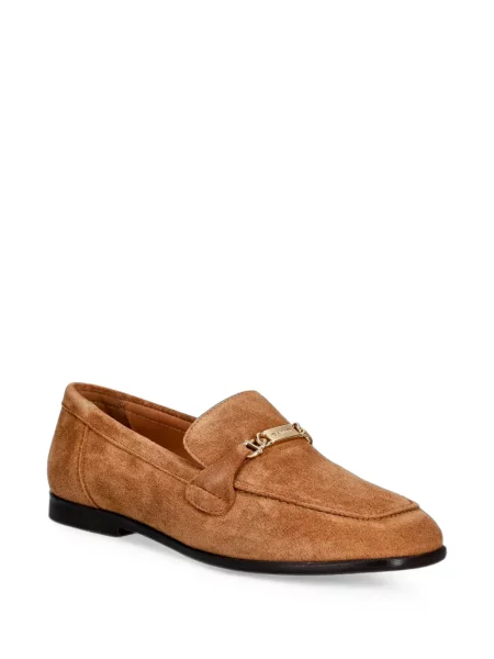 Pantofi loafer Gant din piele de căprioară cu autograf maro