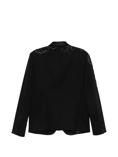 Sacou Balmain de cristal negru