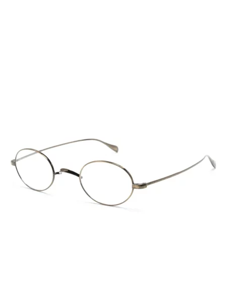 Saulės akiniai Oliver Peoples ruda