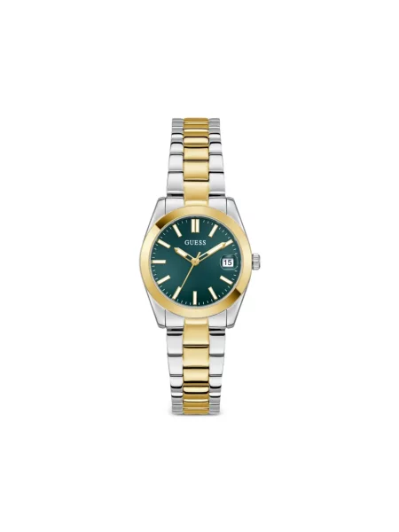 Часовник Guess зелено