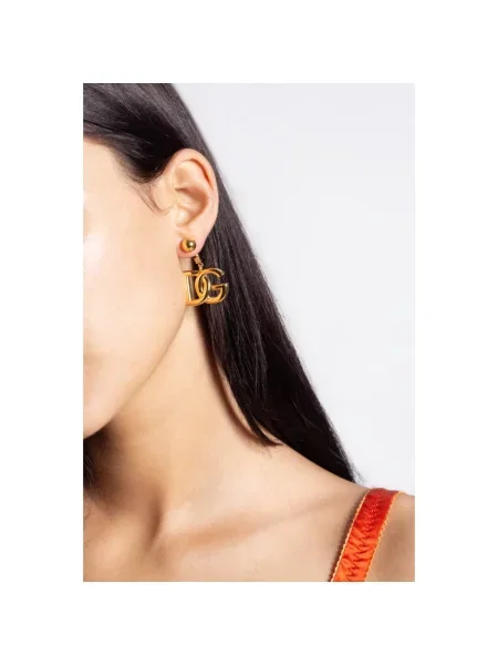 Kolczyki Dolce&gabbana żółte